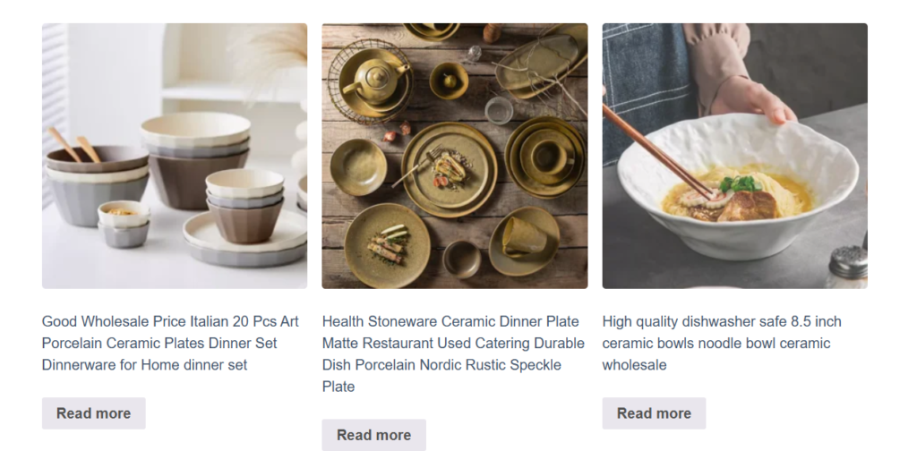 eka dinnerware·