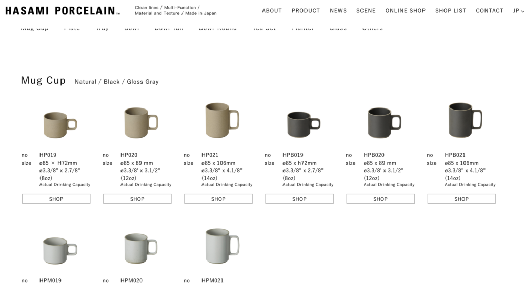 hasami porcelain