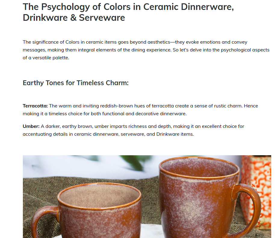 practical aspects of color choices