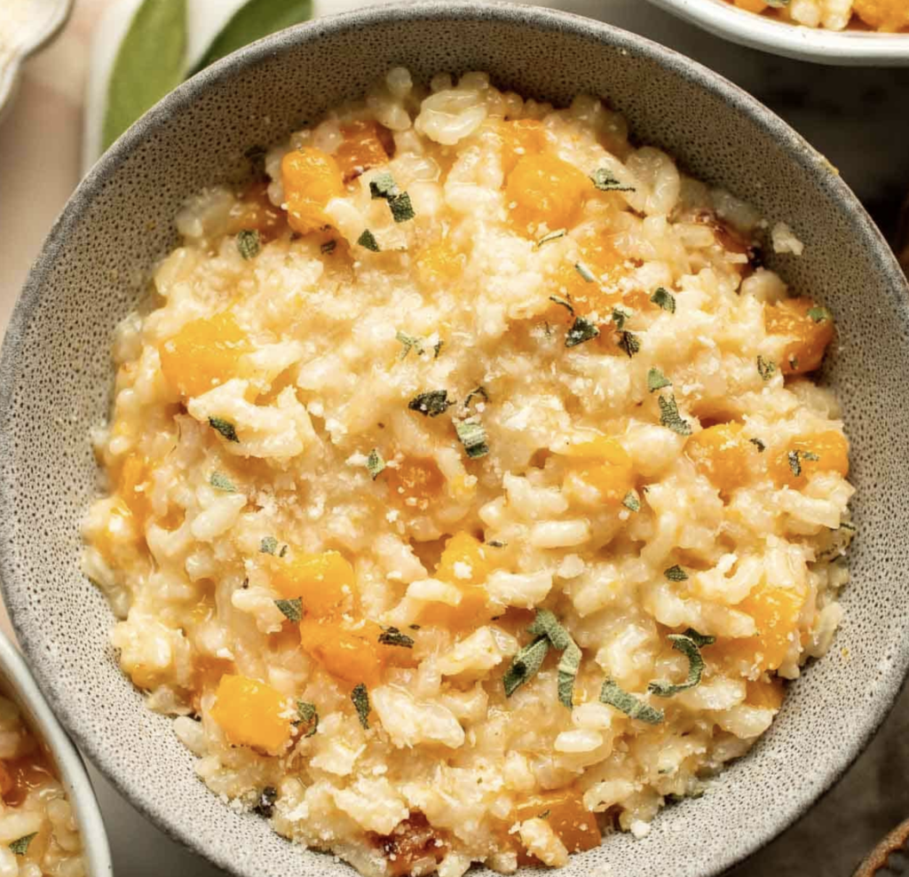 warm risotto
