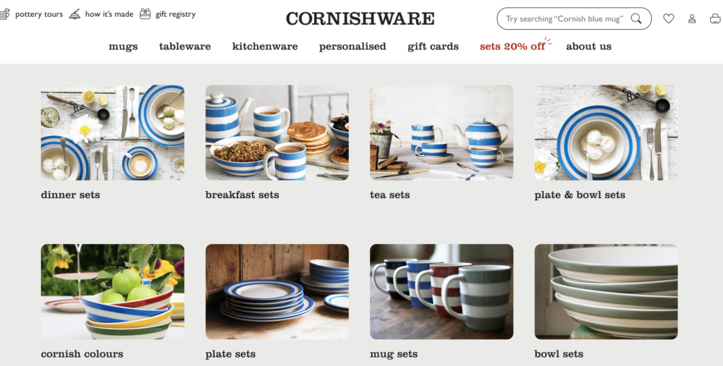 cornishware