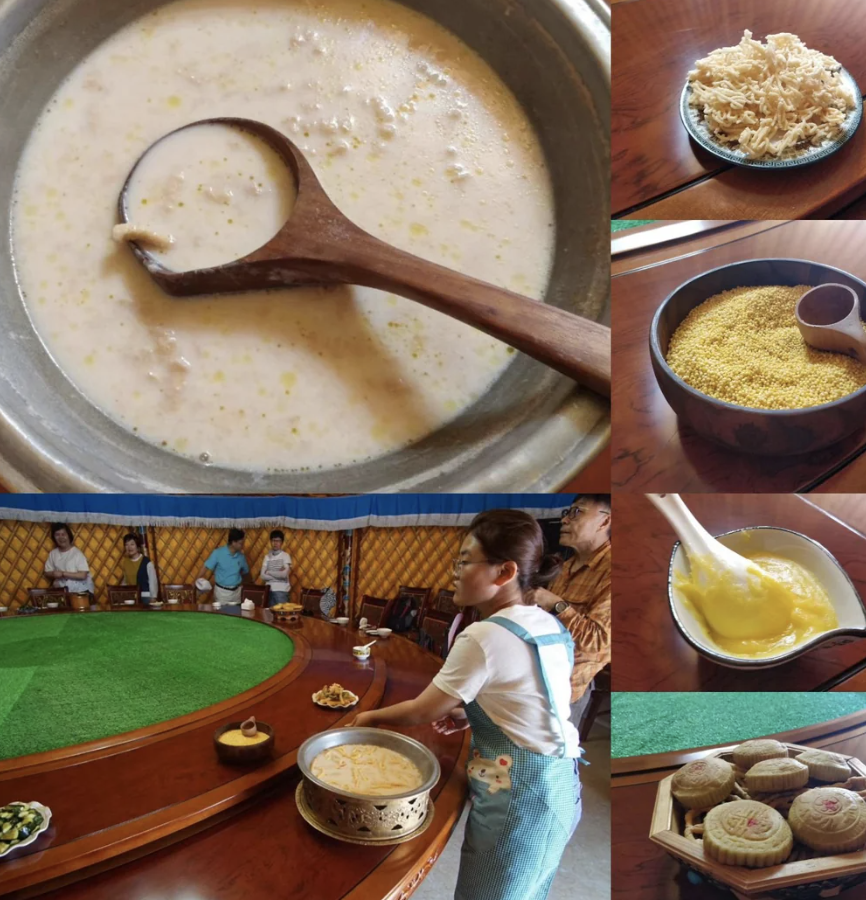 mongolian salted milk tea