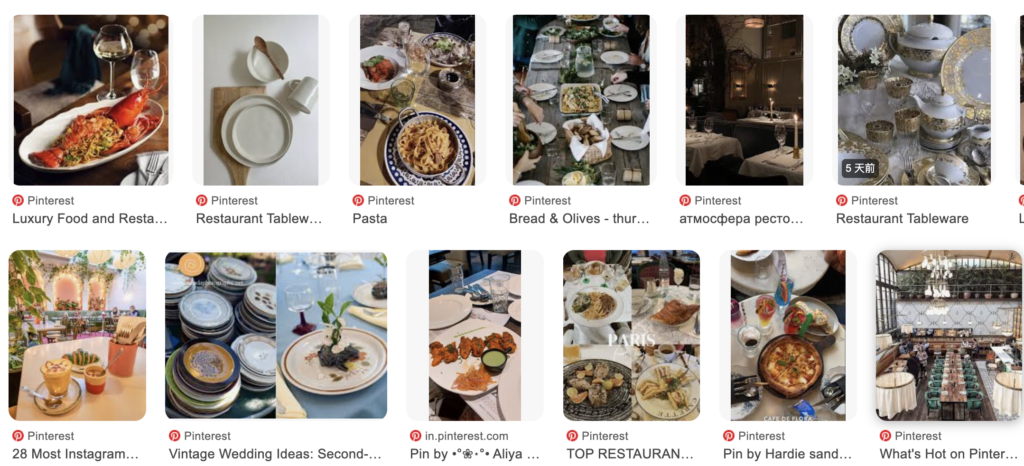restaurants tableware