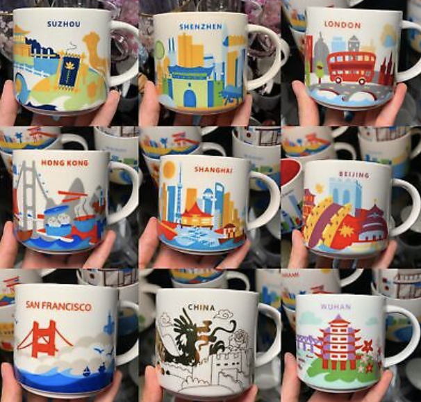 starbucks city mugs