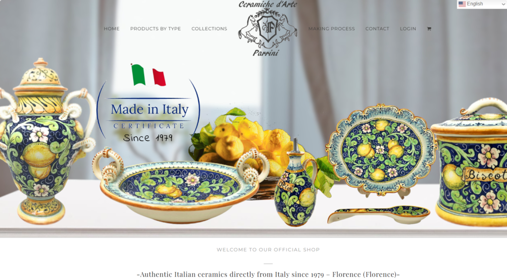 ceramiche d'arte parrini