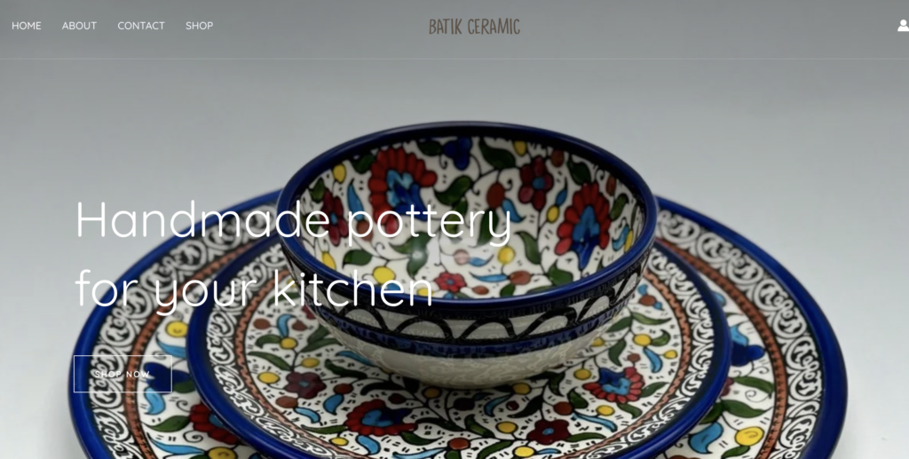 batik ceramics