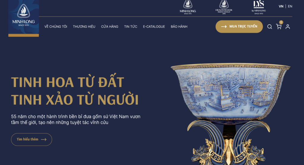 gốm sứ hòa bình