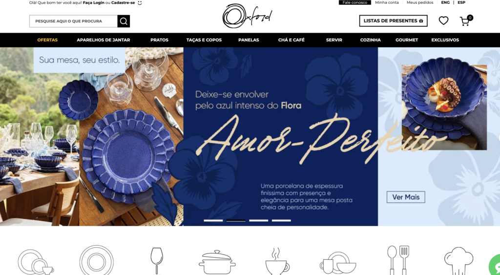 oxford porcelanas