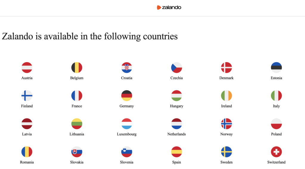 zalando home