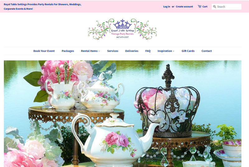 royal table settings