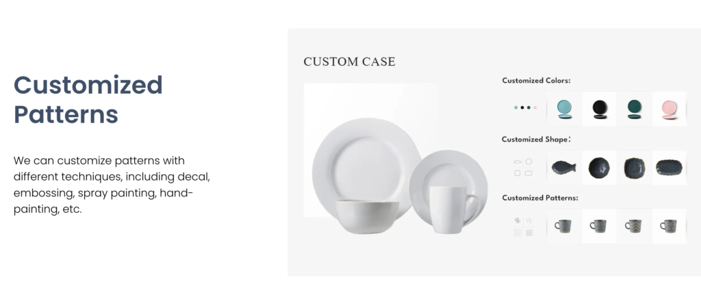 eka dinnerware oem