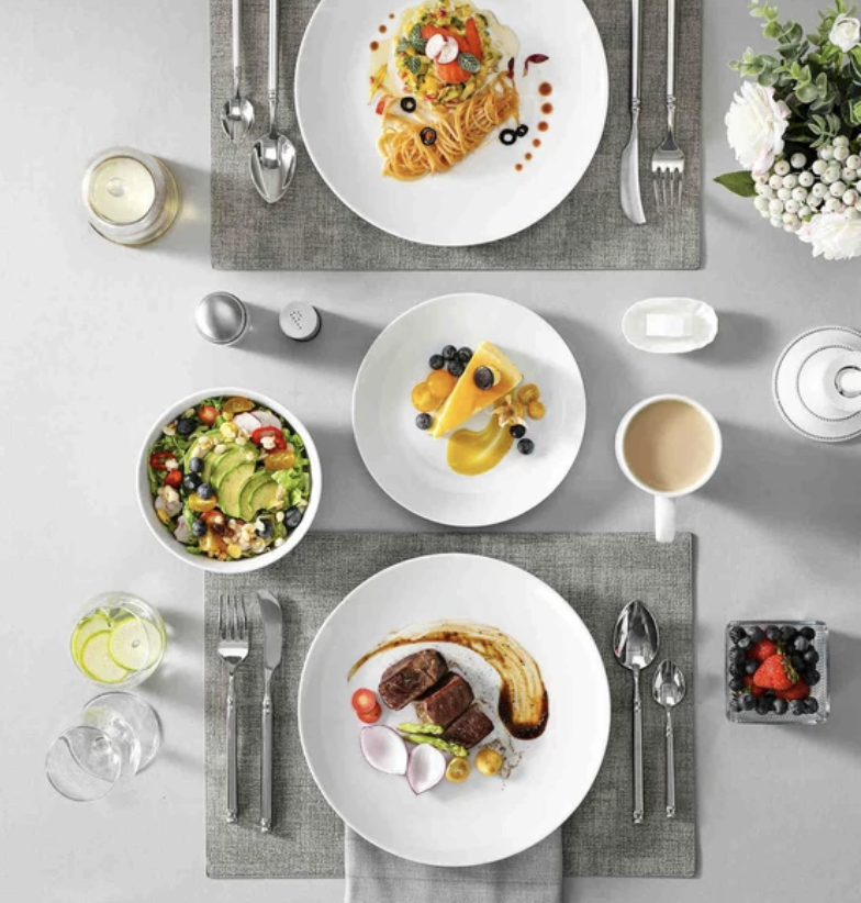 popular porcelain dinnerware shapes for hospitality